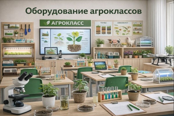 Оборудование агроклассов: структура, назначение и роль в современном аграрном образовании
